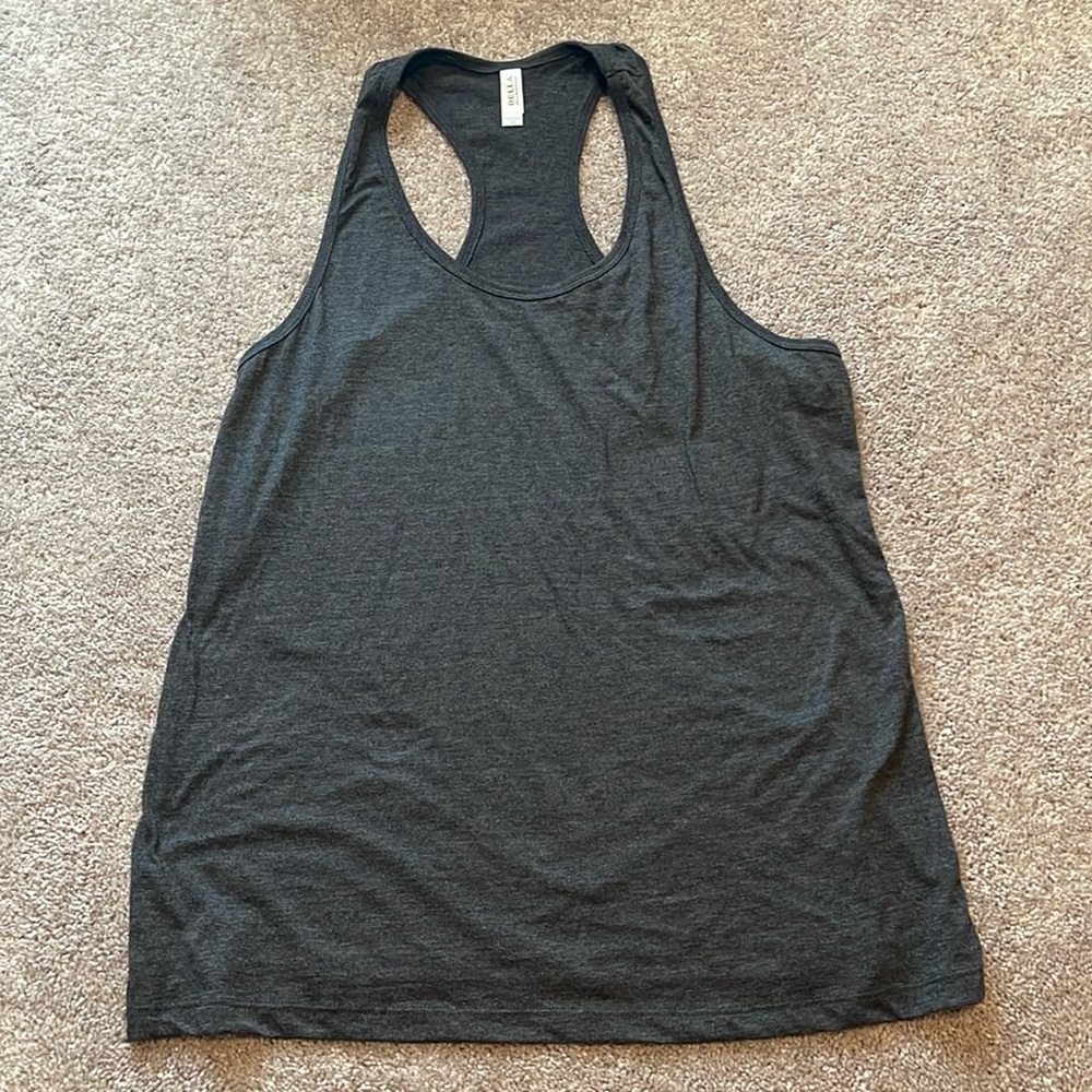 Bella + Canvas Blank Grey Women’s Tank Top
